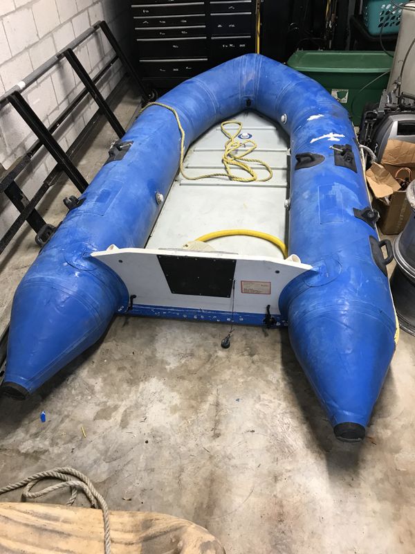 Achilles 11’ inflatable Boat/ dinghy solid floor for Sale in Deerfield