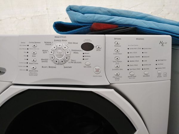 kenmore elite front loader washing machine quiet pak 2