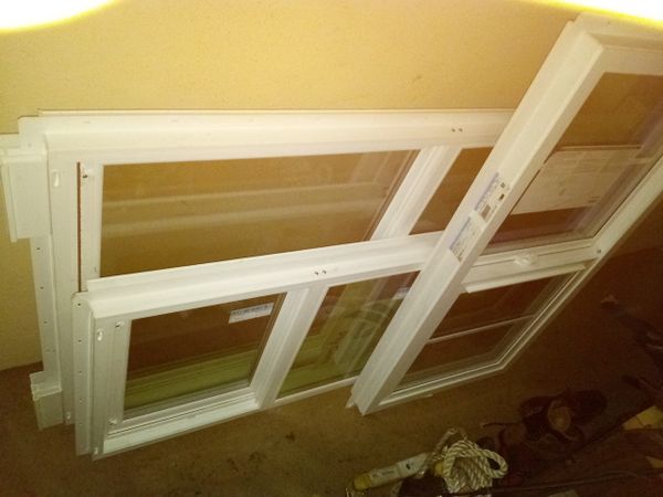 Vinyl windows , with install if needed for Sale in Seattle 