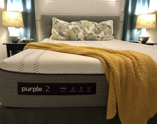 cal king purple mattress review