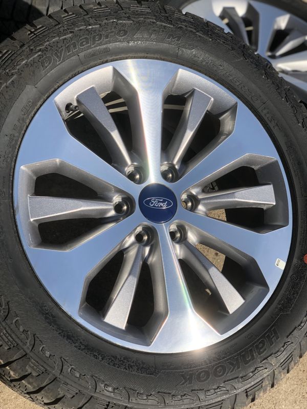 New Ford Lariat 20” Rims And All Terrain Tires 6 Lug Wheels 20 Rines y ...