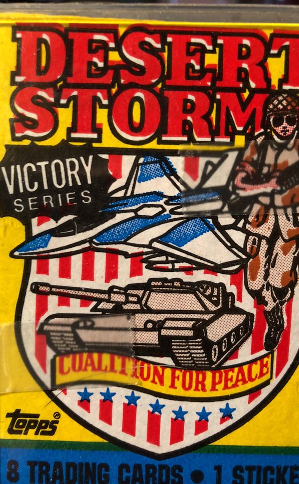 Desert Storm Cards Topps 25 00 For Sale In Waterman IL OfferUp