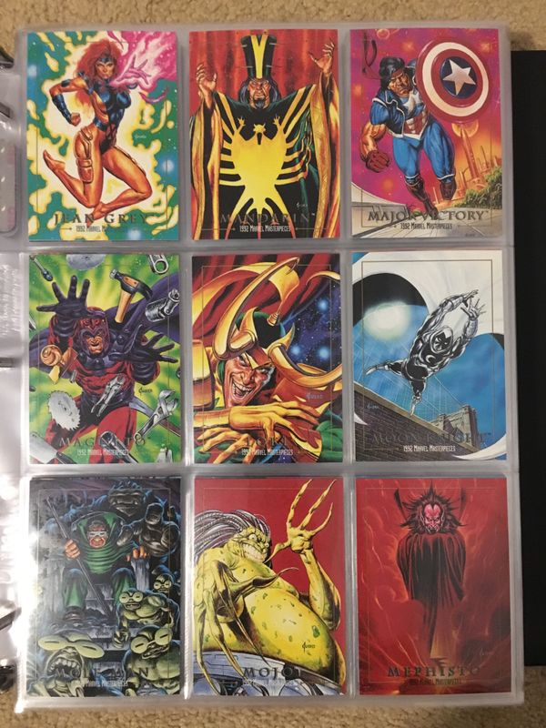 dc trading cards 1992