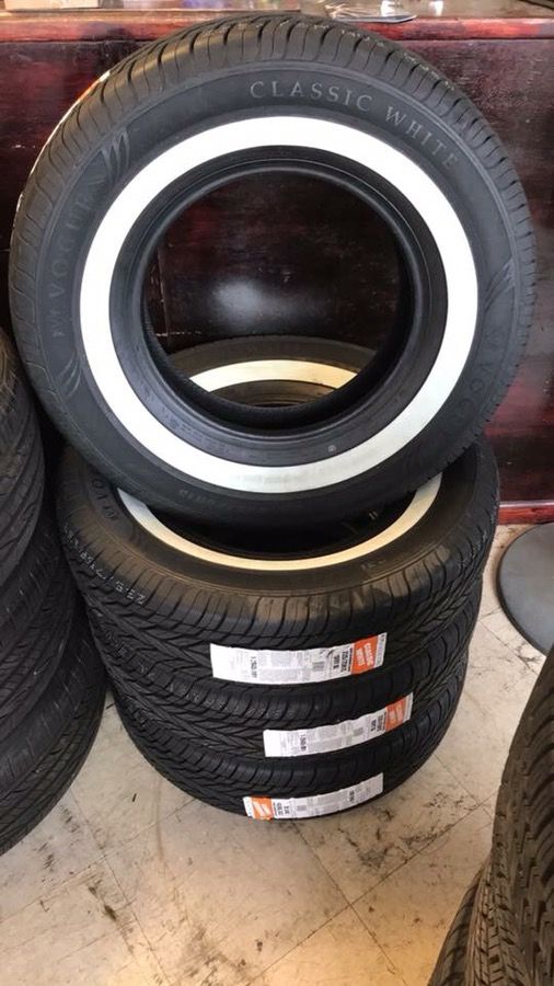 New Vogue Tyre 235/75R15 Classic White Wall Trea 235 75 15 for Sale in