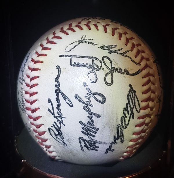1990 1991 Seattle Mariners team signed gameball for Sale in Bothell