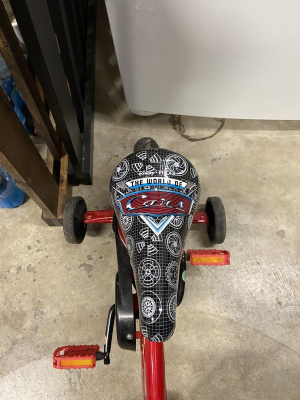 lightning mcqueen training bike