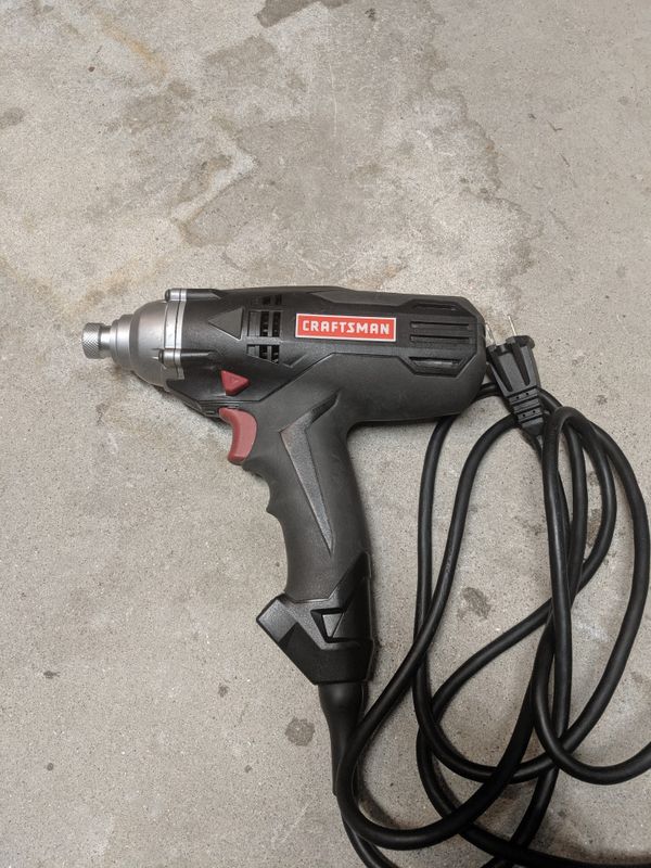 Craftsman 1/4 inch corded impact driver for Sale in San Diego, CA OfferUp