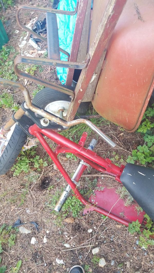 rolling mini bike frame