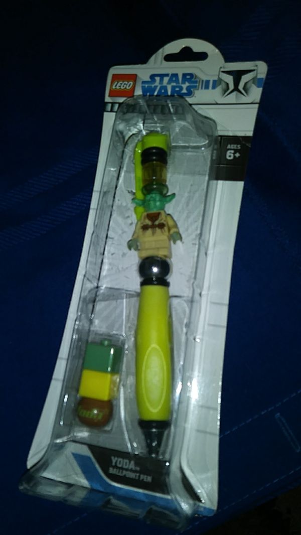 lego yoda pen