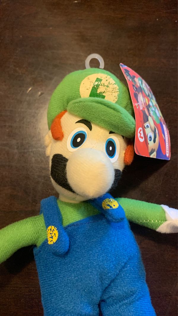 luigi plush pillow