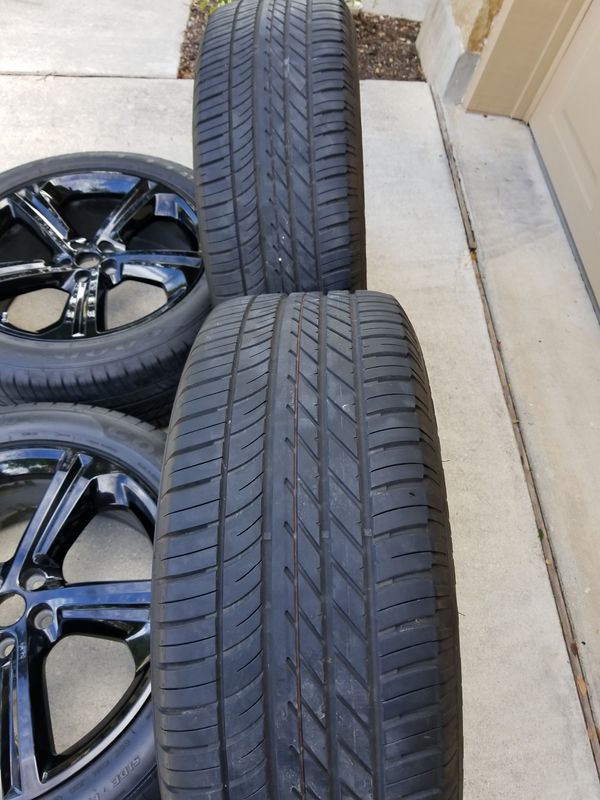 20inch Jaguar FPace Factory Black Wheels with Goodyear tires for Sale