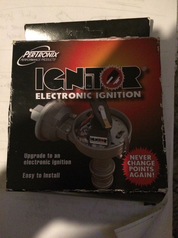 Electronic ignition conversion kit for a ford 800 farm tractor six volt positive ground for Sale