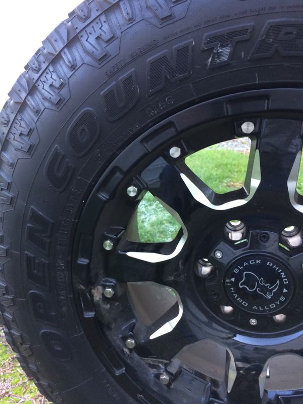 Black rhino hard alloy rims&tires 17” for Sale in Bothell, WA - OfferUp