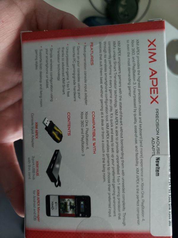 Xim Apex Manager