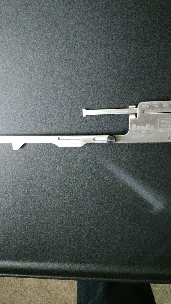 (Bendix K109114) Air disc brake pad and rotor gauge tool for Sale in