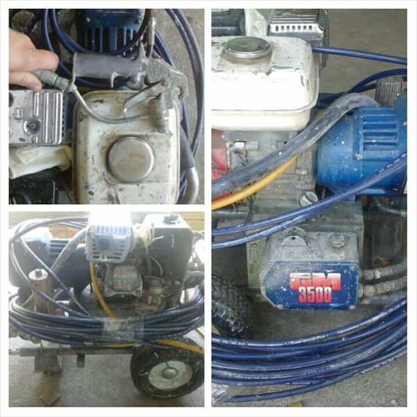 Graco gm 3500 gas paint sprayer with gun for Sale in Des Moines, WA