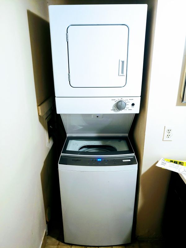 New Whirlpool Washer Dryer 24" Laundry Stackable Combo Unit for Sale in