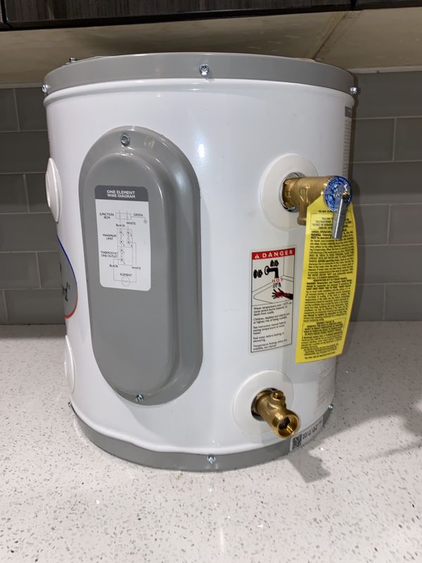 American Standard CE6AS 6 gallon Point of Use Electric Water Heater