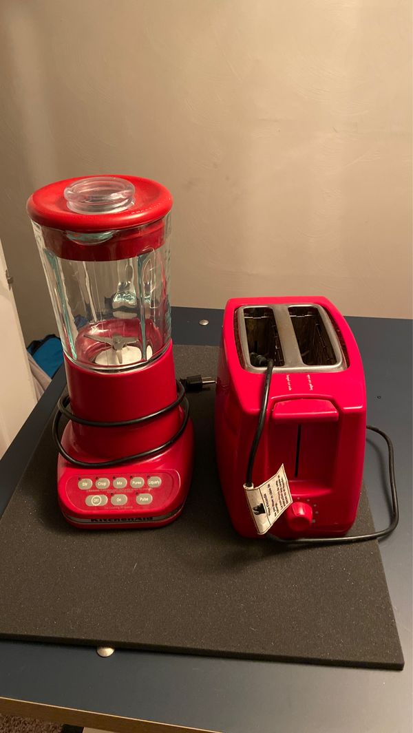 toy blender and toaster