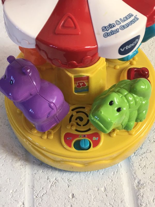 VTech Spin and Learn Color Carousel Toy for Sale in Modesto, CA OfferUp
