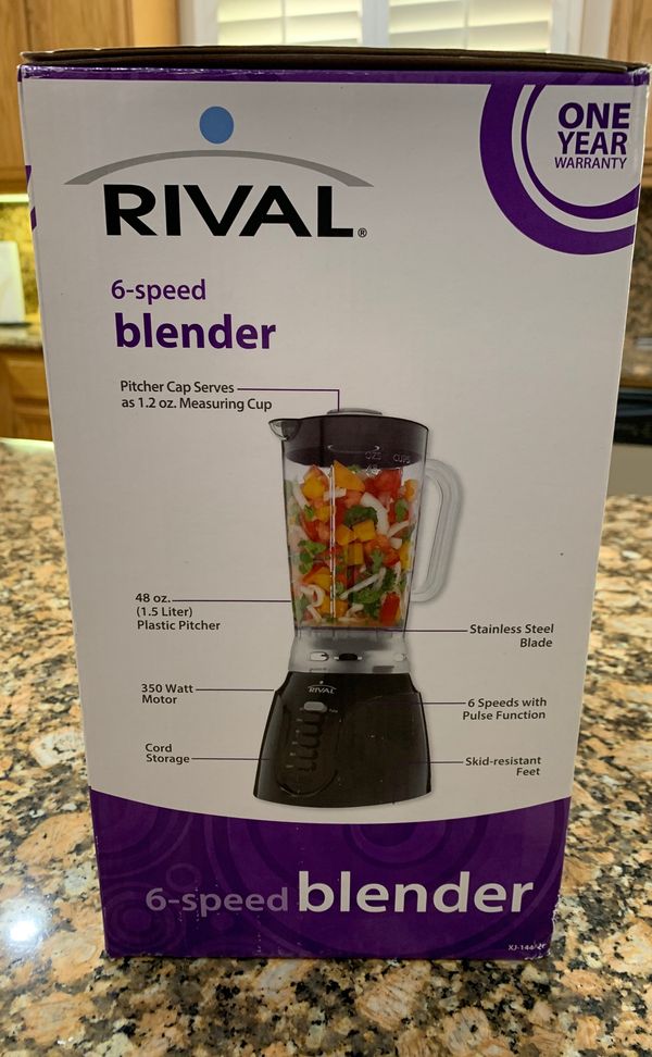 rival 6 speed blender walmart
