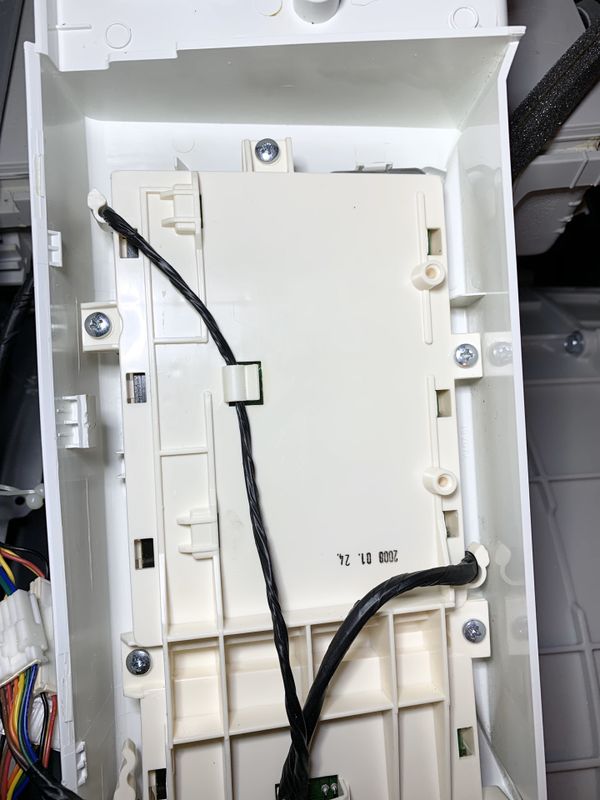 LG Washing Machine Model WM2016CW AGL31533001, PANEL ASSEMBLY,CONTROL