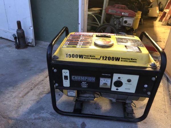 champion 15000w generator