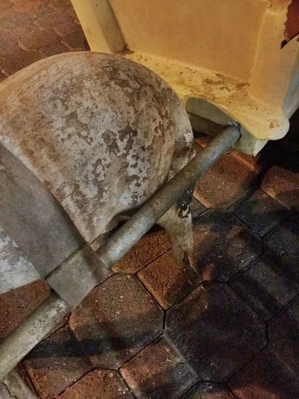 Antique Mexican Donkey and Cart Cement Yard Art these are the good