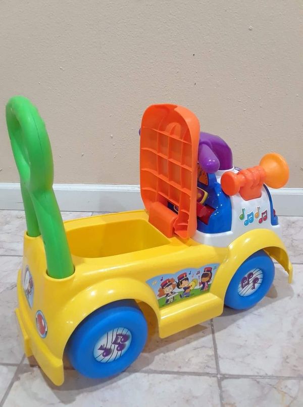 fisher price push and ride car