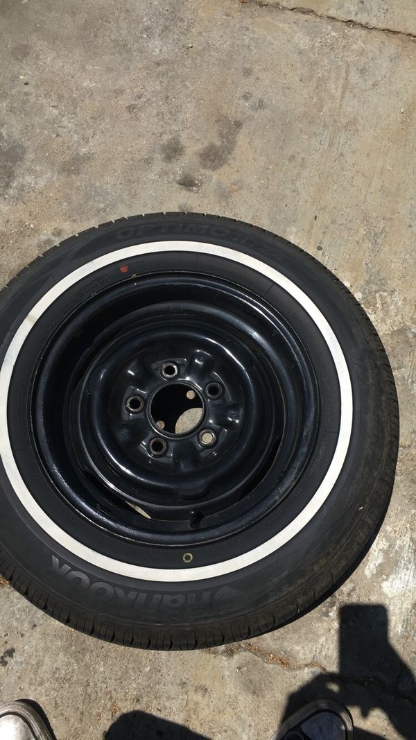 1964 Impala Rims W/ White Wall Tires 185 75 r14 for Sale in Los Angeles ...