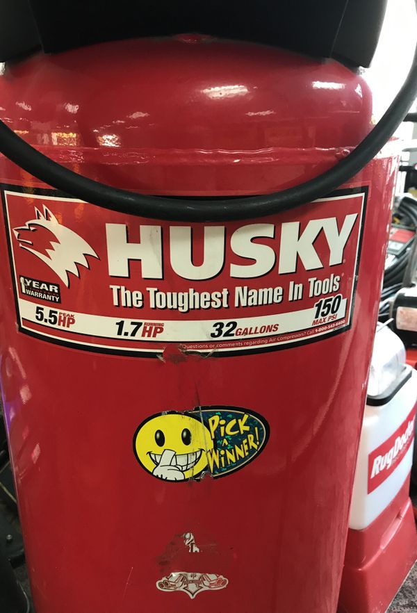 Husky 1.7 hp 32 gal 150 psi Air Compressor for Sale in Portland, OR