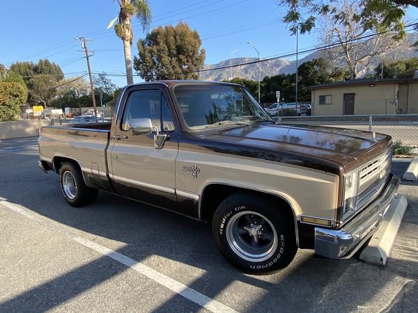 1987 CHEVY SILVERADO C10 R10 SHORTBED /k5 jimmy blazer single cab ...