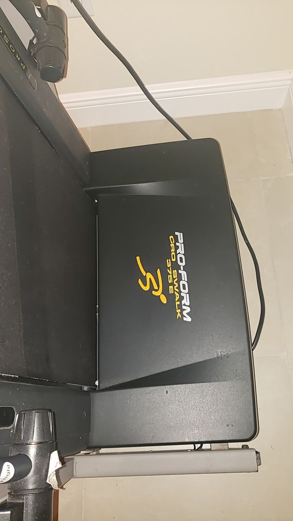 ProForm crosswalk 375E treadmill for Sale in BVL, FL OfferUp