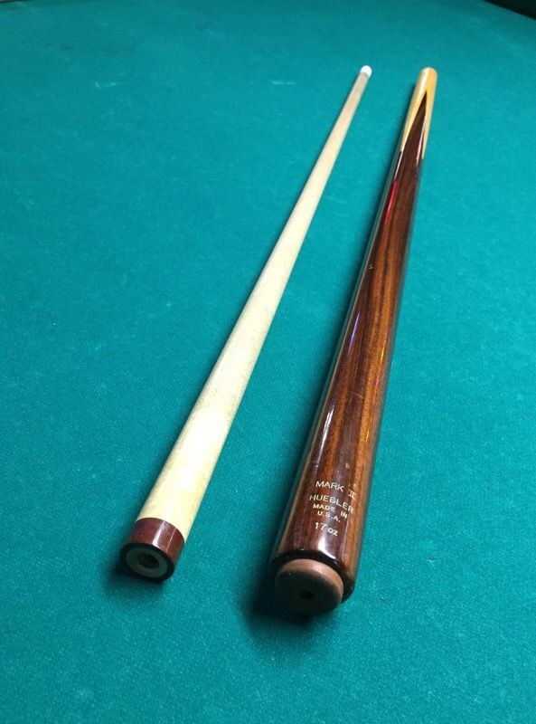 Huebler hustler custom sneaky Pete conversion pool cue for Sale in ...