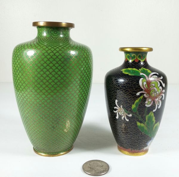 Vintage Oriental Cloisonne Vases For Sale In St Petersburg Fl