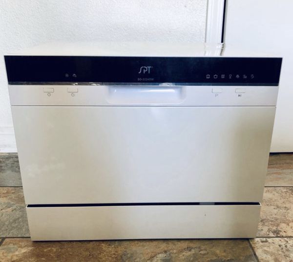 New Spt Portable Countertop Dishwasher White For Sale In El Paso