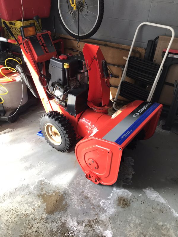 Simplicity 28 inch 11 Hp 2stage Heavy Duty commercial snow blower for ...