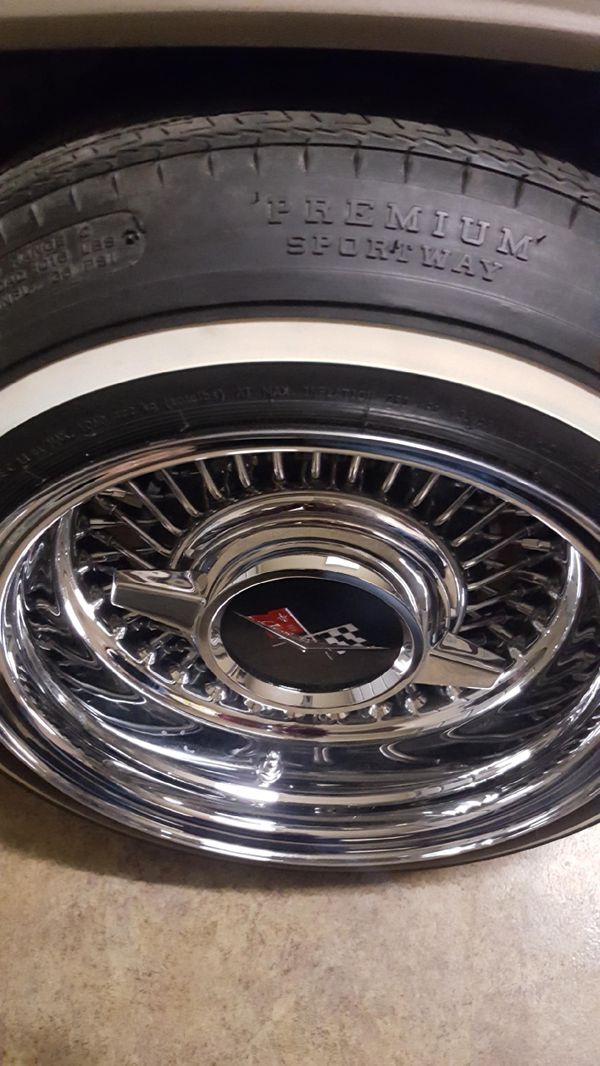 14x7 True Ray wire wheels on Premium Sportway 5.20s for Sale in Laveen ...