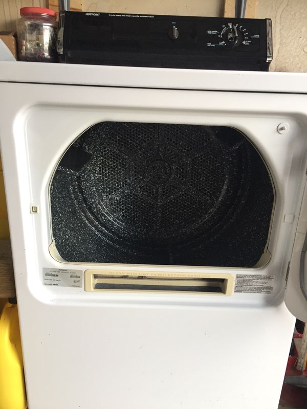 White Hotpoint 3 Cycle Heavy Duty Large Capacity Automatic Washer ...