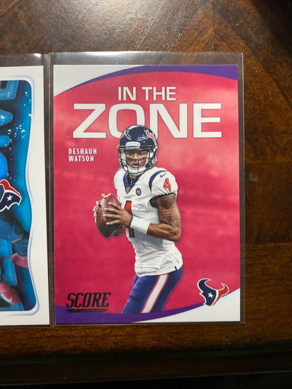 2020 Score 2 Card Lot of Deshaun Watson Football Cards for