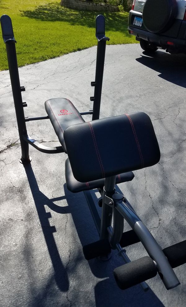 Marcy Weight Bench for Standard or Olympic Weights With Incline ...