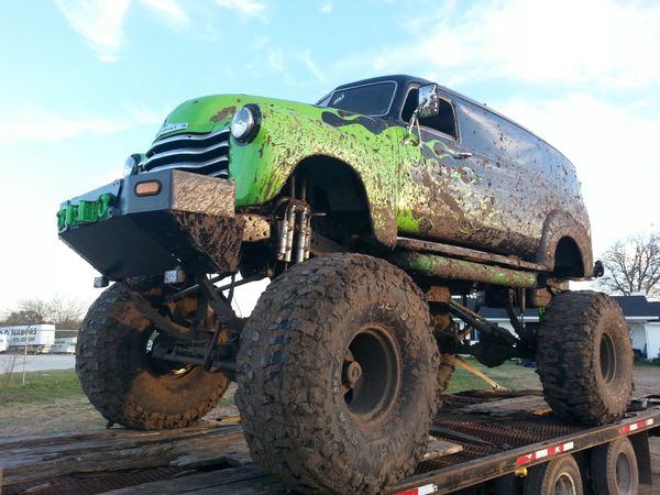 mega grave digger truck