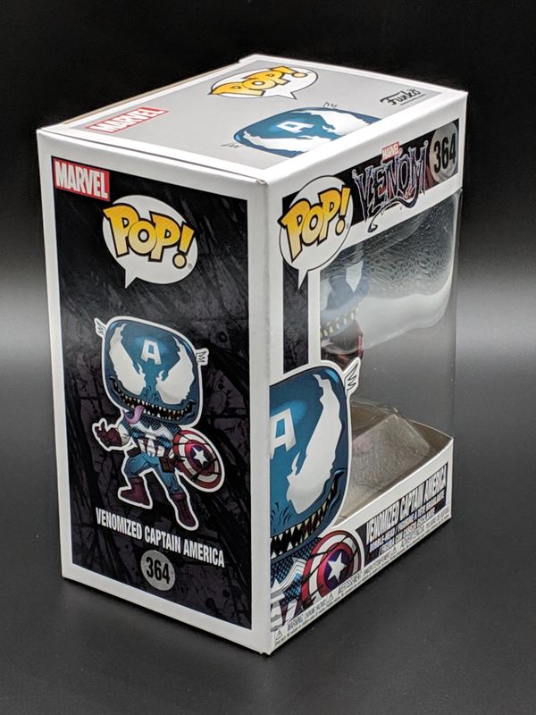 funko pop venomized captain america
