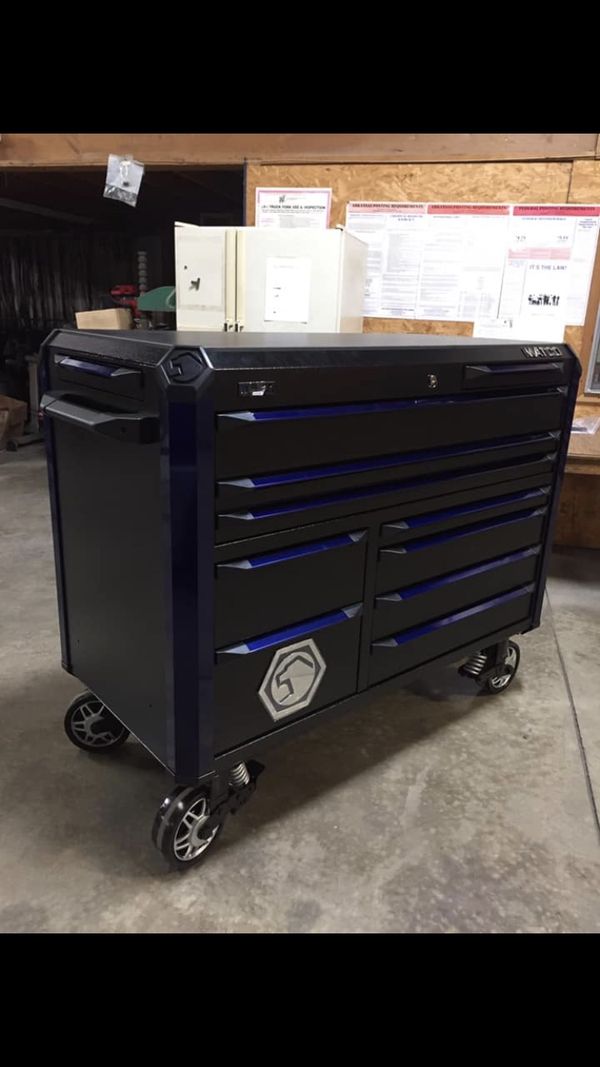 Matco Revel X tool box X228TB in black/blue ***excellent condition/barely used*** for Sale in