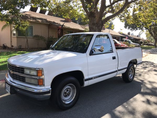 1991 Chevy Silverado Single Cab Short Bed 89K Miles for Sale in San ...