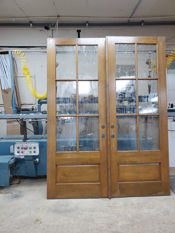 Exterior French doors 8ft tall 6 ft wide for Sale in Lake