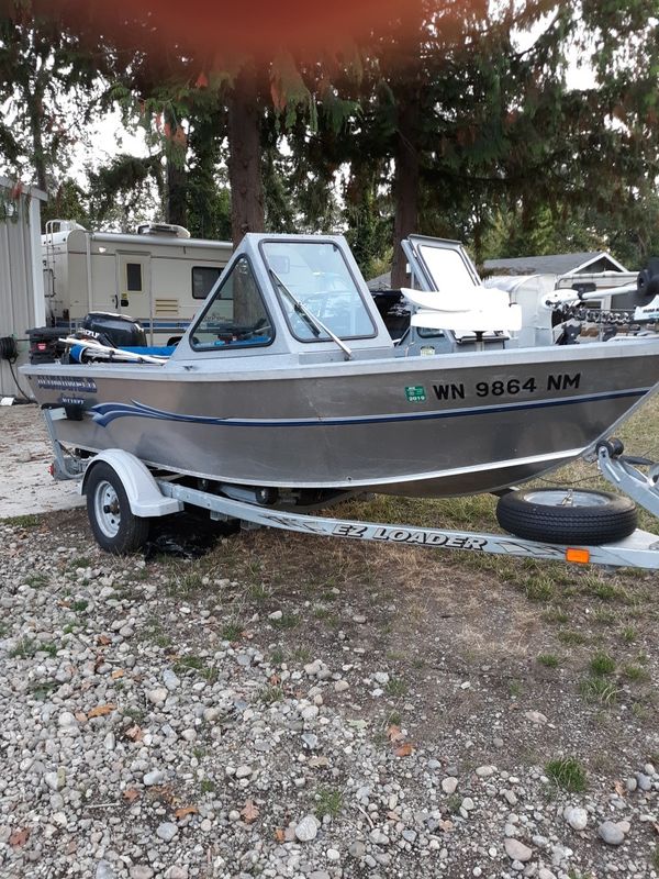 15 Foot Alumaweld Boat For Sale In Joint Base Lewis Mcchord Wa Offerup