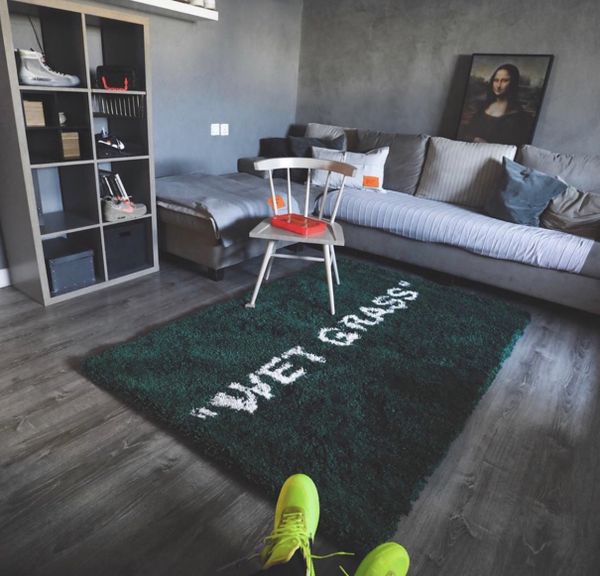 Off white WET GRASS rug for Sale in Little Elm, TX OfferUp