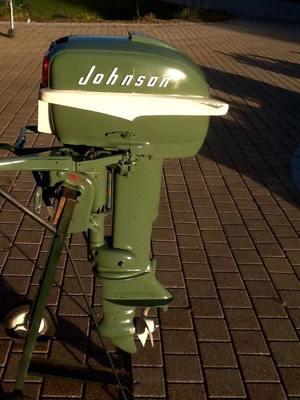 RESTORED 1955 JOHNSON OUTBOARD MOTOR for Sale in Huntley, IL OfferUp