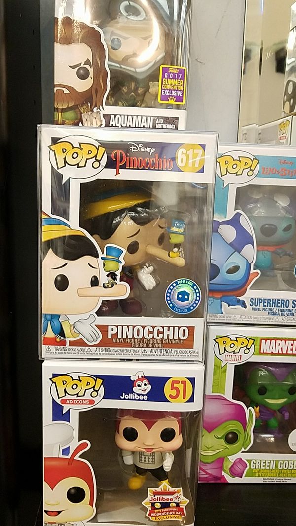 pinocchio funko pops